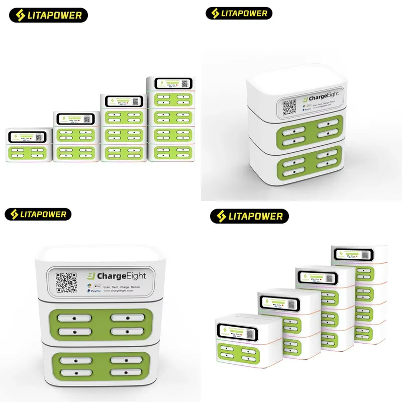Power Banks - Stasiun Penyewaan Power Bank 8-Slot dengan