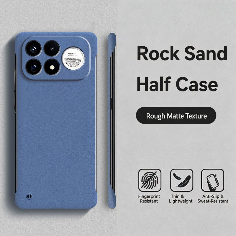 Ultra Thin Frameless Phone Cover - Untuk Xiaomi POCO F9 Ultra F9Pro,