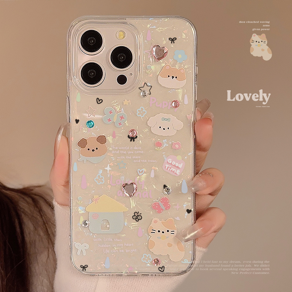 Casing Ponsel Pola Cangkang An - Clear Shockproof Bumper Case ulasan dan harga