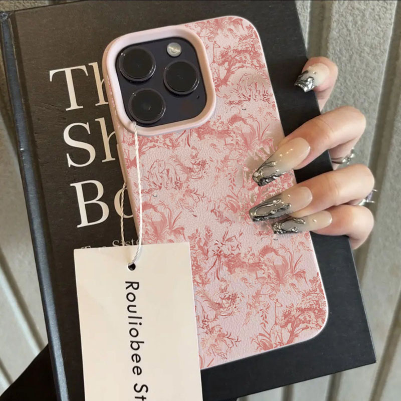 Casing Telepon dengan Motif Se - Vintage Floral Pattern Soft Case ulasan dan harga