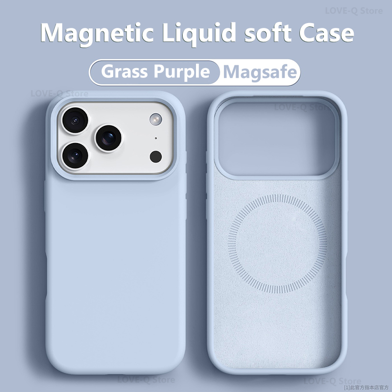 Casing Magnetik Original Untuk - Liquid Silicone Magnetic Phone Case ulasan dan harga
