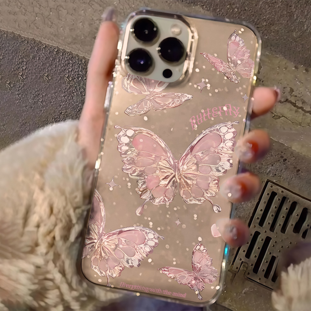 Casing Ponsel Glitter Transpar - Clear Shockproof Bumper Case ulasan dan harga