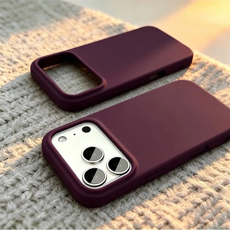 Casing Ponsel Magnetik Silikon - Liquid Silicone Magnetic Phone Case ulasan dan harga